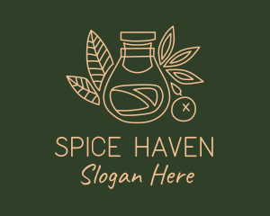 Spice - Vegan Spice Jar logo design