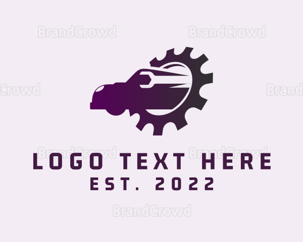 Car Repair Gear Logo