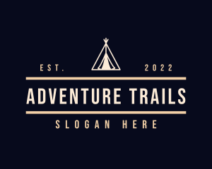 Outdoor Camping Equipment logo design