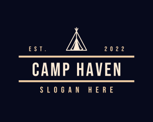 Outdoor Camping Equipment logo design