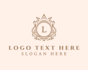 Agency - Premium Crown Shield logo design