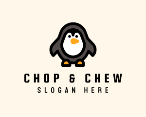 Cute - Cute Toy Penguin logo design