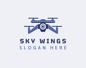 Aircraft - Drone Surveillance Aircraft logo design