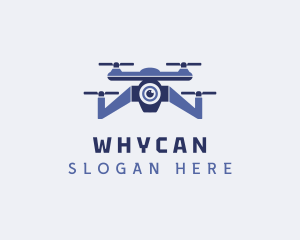Aerial - Drone Surveillance Aircraft logo design