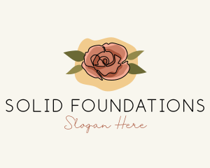 Flowershop - Bloom Rose Flower logo design