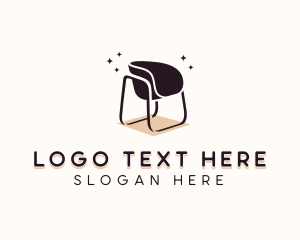 Interior - Decor Furniture Chair logo design