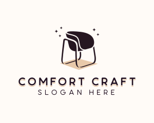 Upholsterer - Decor Furniture Chair logo design