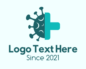 Teal - Teal Virus Squeegee logo design