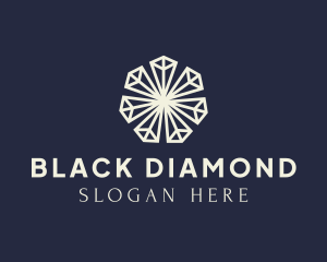 Luxury Crystal Diamonds logo design