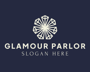 Luxury Crystal Diamonds logo design