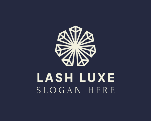 Luxury Crystal Diamonds logo design