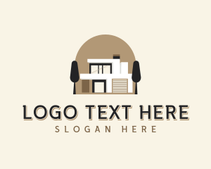 Contractor - Home Residence Architect logo design