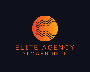 Agency - Wave Digital Agency logo design