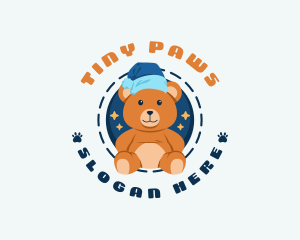 Teddy Bear Stuffed Toy logo design