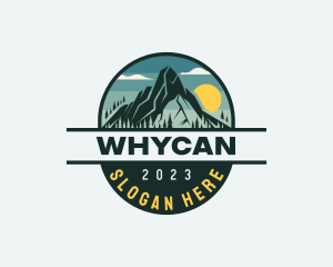 Outdoor Mountain Adventure Logo