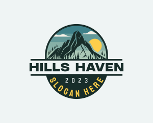 Outdoor Mountain Adventure logo design