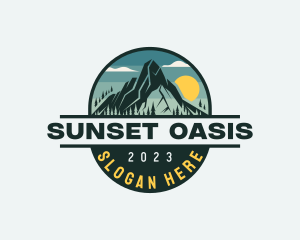 Outdoor Mountain Adventure logo design