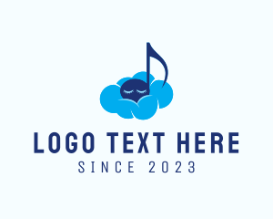 Sleeping - Sleeping Note Cloud logo design