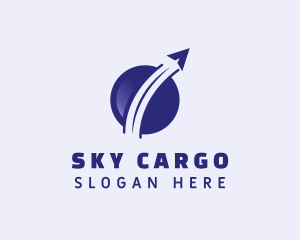 Violet Cargo Forwarding logo design