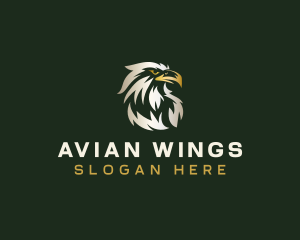 Avian - Wild Eagle Avian logo design