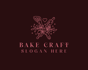 Floral Pastry Bakery logo design