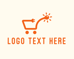 Commerce - Electrical Supplies Shopping Cart logo design