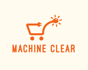 Minimart - Electrical Supplies Shopping Cart logo design