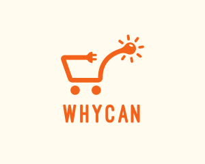 Convenience Store - Electrical Supplies Shopping Cart logo design