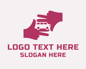 Automotive - Car Hand Transport logo design