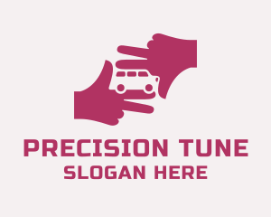 Tuning - Car Hand Transport logo design