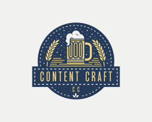 Liquor Beer Mug logo design