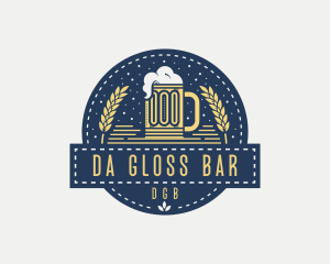 Liquor Beer Mug logo design