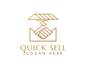 Sell - Professional House Realtor logo design