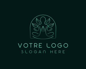 Organic - Organic Meditation Spa logo design