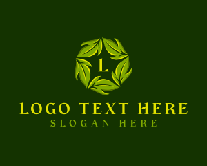Organic - Nature Leaf Wellness logo design