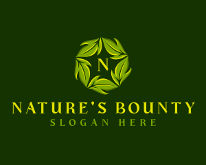 Nature Leaf Wellness logo design