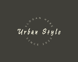 Urban - Handwritten Urban Business logo design