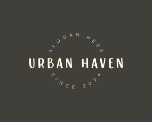 Handwritten Urban Business logo design