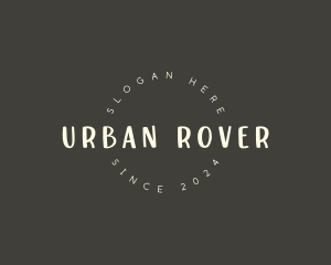 Handwritten Urban Business logo design