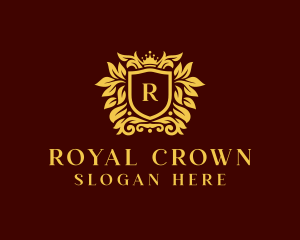 Royal Crown University logo design