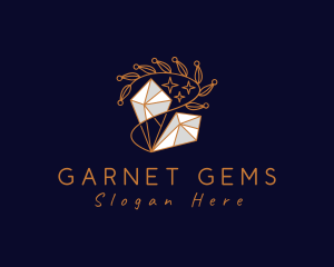 Crystem Gem Jewelry logo design