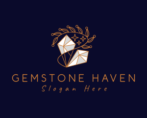 Crystem Gem Jewelry logo design