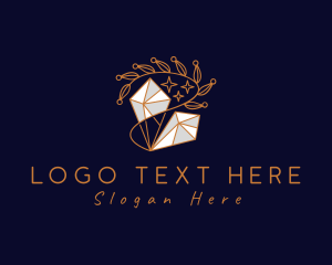Precious Stone - Crystem Gem Jewelry logo design