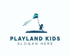 Child Outdoor Kite logo design