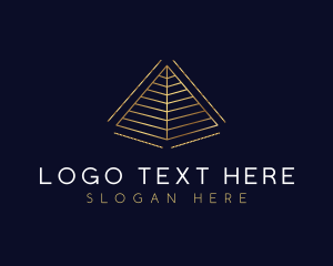 Luxe - Premium Pyramid Finance logo design