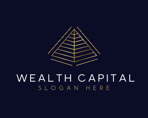 Premium Pyramid Finance logo design