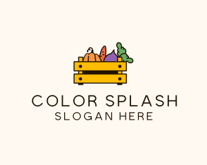 Fresh Vegetable Harvest logo design