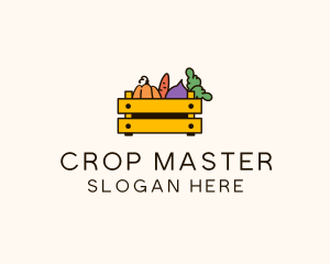 Fresh Vegetable Harvest logo design