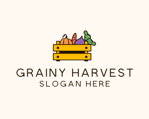 Fresh Vegetable Harvest logo design