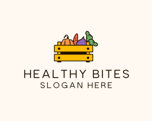 Fresh Vegetable Harvest logo design